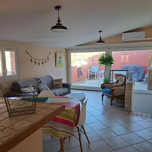 La Tropezienne, Duplex 73 M2, 100 M Du Port, Climatisation, Grande Terrasse Sanary-sur-Mer